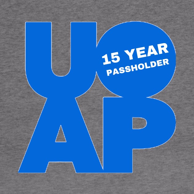 Universal Orlando Annual Passholder Tenure T-Shirt- 15 Year Passholder by TheFloridaManCollective